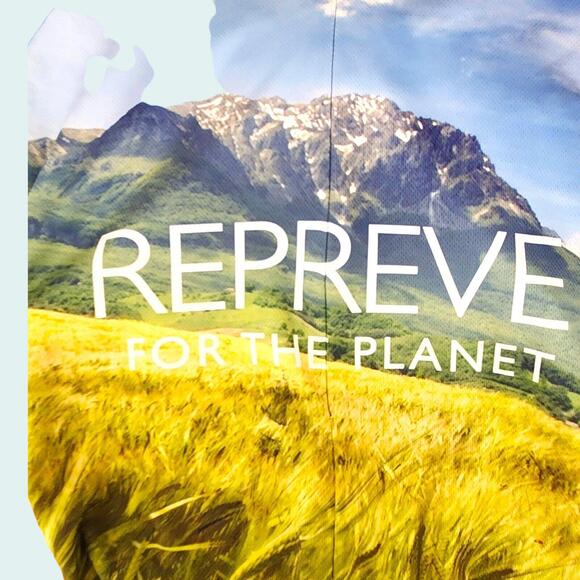 Rare Repreve Unifi  Cycling Jersey Men Large Full Zip Substainable Breathable - Picture 5 of 9